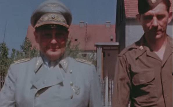 Hermann Göring při zatčení
