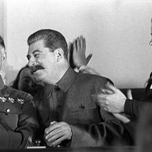 Josif Stalin a Kliment Vorošilov