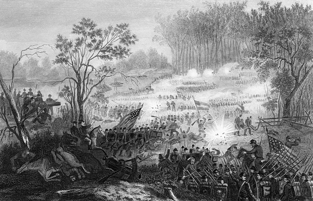 Bitva u Shiloh byla jednou z nejkrvavějších