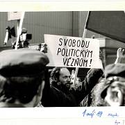 1. máj 1989 - Svoboda politickým vězňům