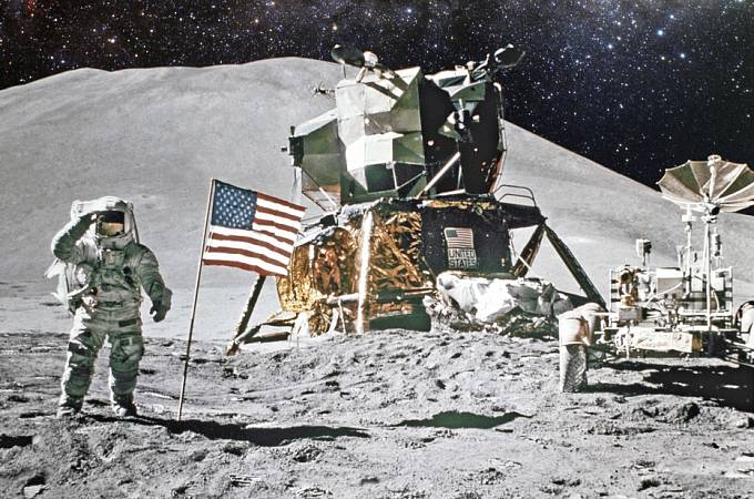 Přistání na Měsíci dodnes nevěří pětina Američanů.