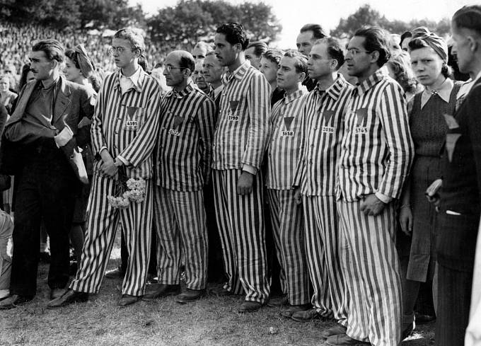 Označení vězňů v koncentračních táborech