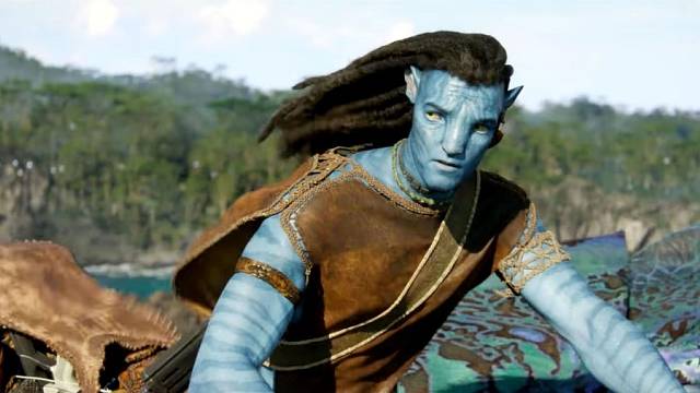 Modré bytosti z filmu Avatar.