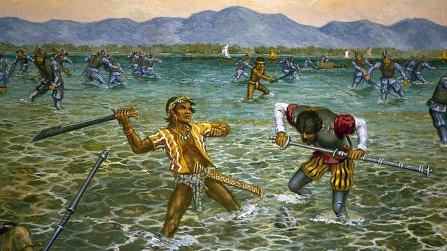 Střety s piráty byly na Filipínách časté.