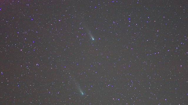 Pozorování komety SW 3 z roku 2006