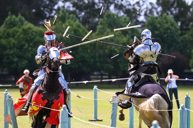 Turnaje byly běžnou součástí středověké zábavy. Mohlo jít však i boj na život a na smrt.