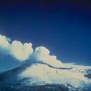 Sopka Nevado del Ruiz v roce 1985