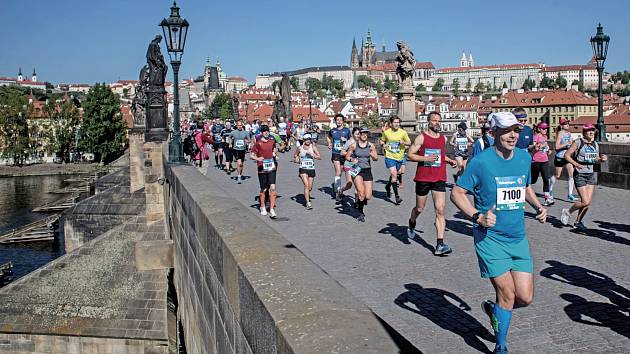 Pražský maraton 2018. Ilustrační foto.