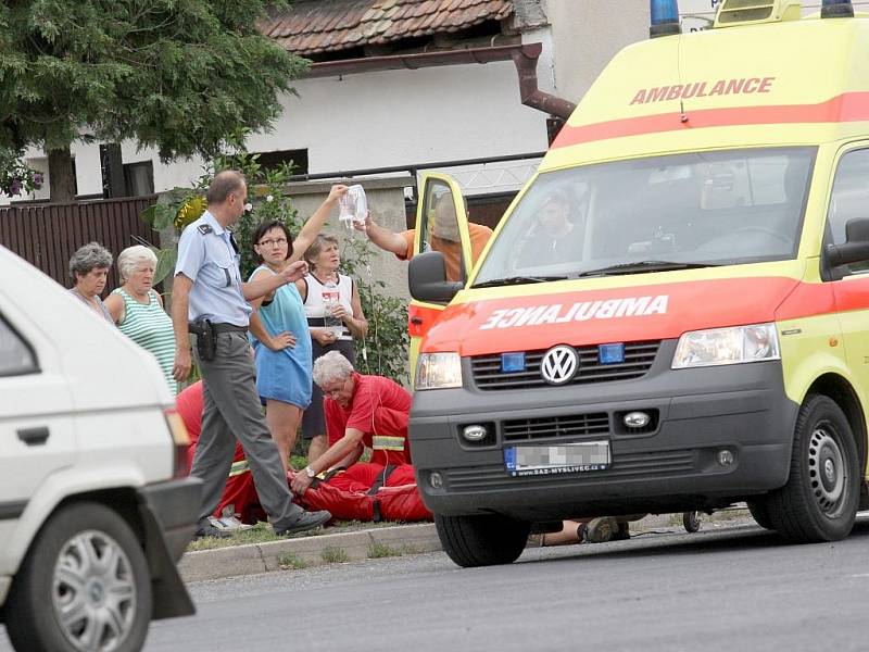 Dopravní nehoda v Lipenci.