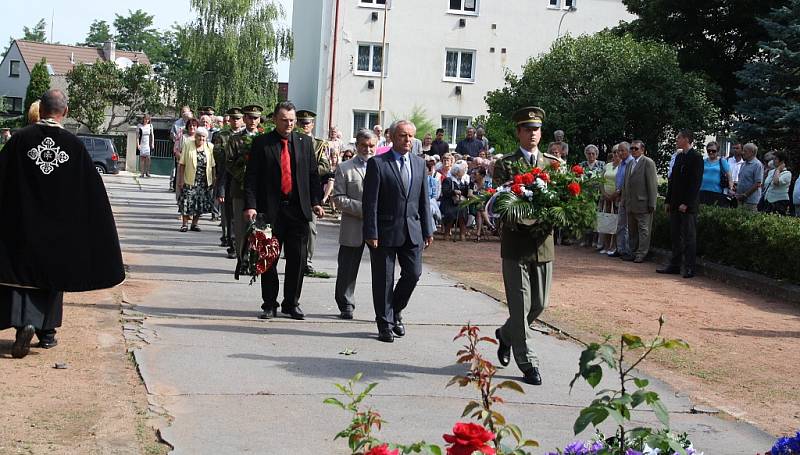 Vzpomínka na popravené z Českého Malína u žateckého hřbitova