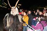 Krampus show v Žatci.