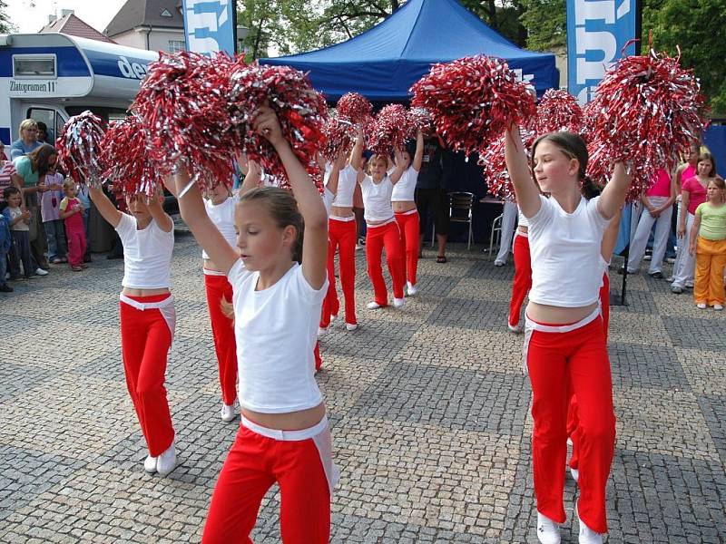 O kulturní program se postaraly děti podbořanské základní umělecké školy.