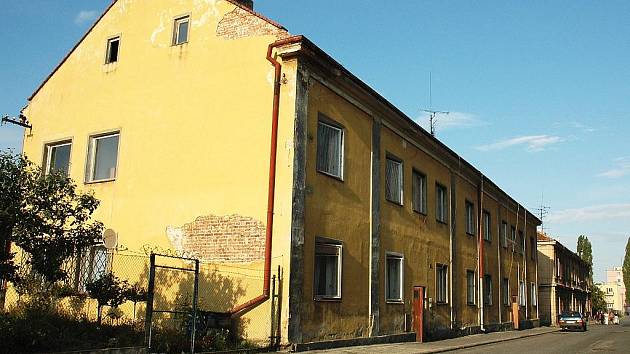 Dělnická ulice v Podbořanech