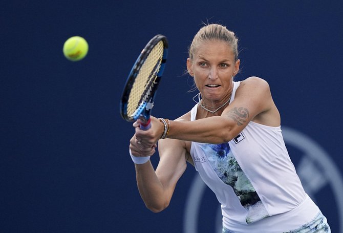 Česká tenistka Karolína Plíšková v semifinále turnaje v Torontu prohrála.