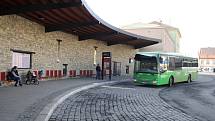 Nově zrekonstruované autobusové nádraží v Žatci