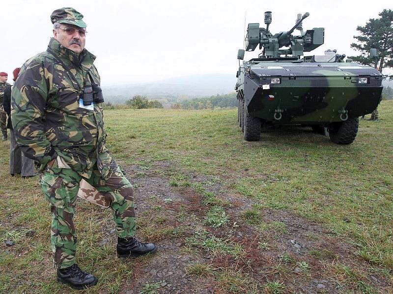 Poprvé v bojové činnosti se představily nové obrněné kolové bojové transportéry Pandur II 8×8 CZ. 