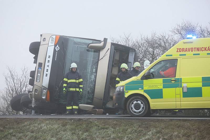 Nehoda autobusu u Blšan.