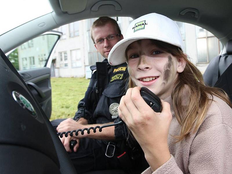 Na akci se představila také policie