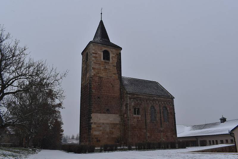 Kostel sv. Jakuba Většího ve Vroutku.