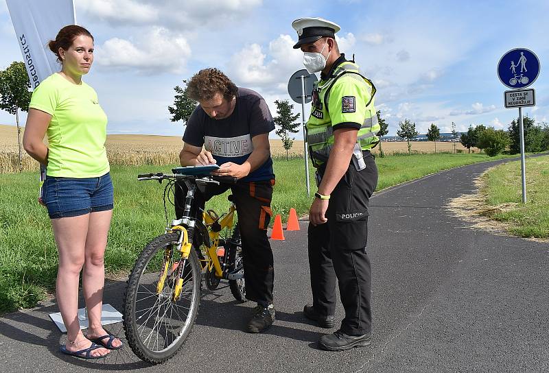 Policisté pod Červeňákem kontrolovali cyklisty