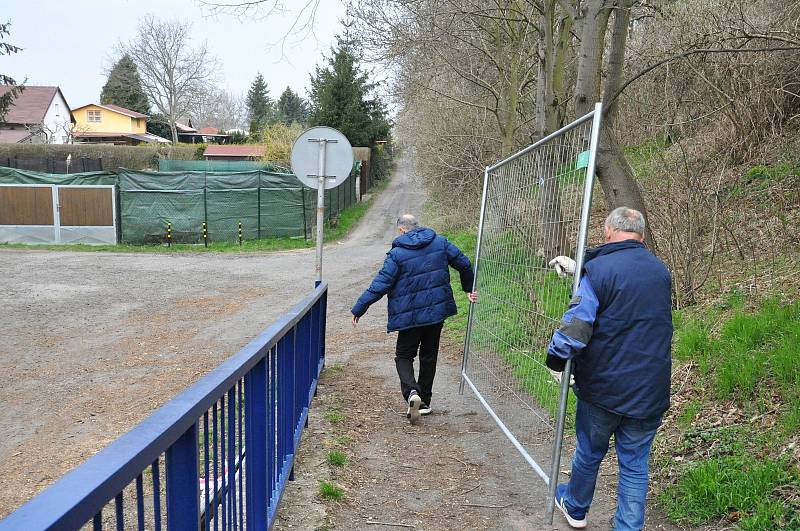 V Lounech otevřeli lávku přes Ohři.