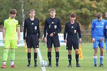 Trojlístek rozhodčích Holý (uprostřed), Veselý, Cyhlář