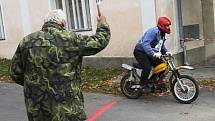 Závody motocyklů Pionýr ve Strádonicích