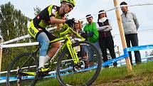 Úvodní závod národního poháru cyklokrosařů se jel ve Slaném. Martina Mikulášková dojela devátá.
