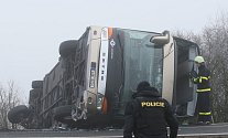 Nehoda autobusu u Blšan.