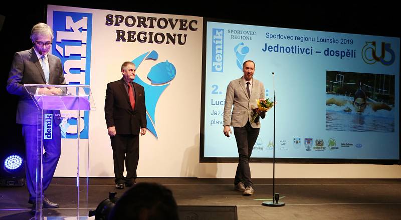 Slavnostní vyhlášení Sportovce regionu za rok 2019 v lounském divadle