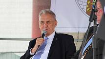 Miloš Zeman navštívil v červnu 2018 Podbořany.