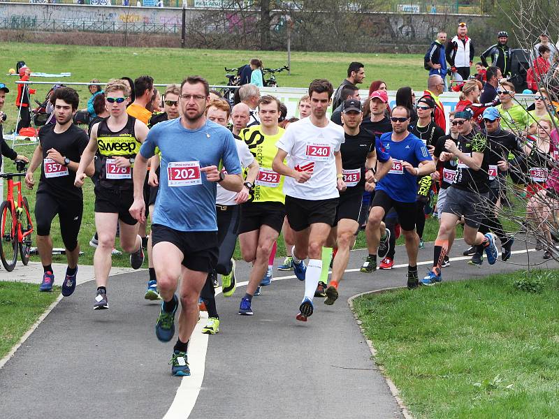 Šestý ročník Žateckého půlmaratonu a desítky. Trasa opět zavedla běžce do přírody podél Ohře.