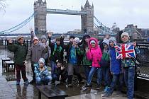 Školáci z měcholupské školy v Londýně