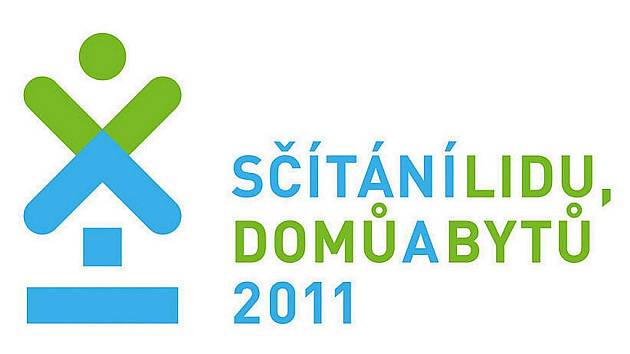 Logo Sčítání lidu, domů a bytů 2011