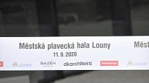 Slavnostní otevření plavecké haly v Lounech.