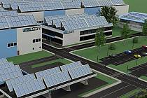 Společnost For H2Energy chce u Žatce vyrábět vodík z vody a elektrické energie. Tu chce primárně získávat ze slunce, na střeše továrny proto plánuje fotovoltaické články.