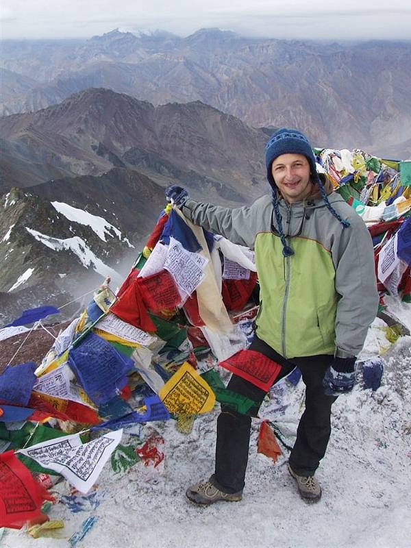 Luboš zdolal horu Stok Kangri (6135 m n.m.) v severoindické oblasti Ladakh