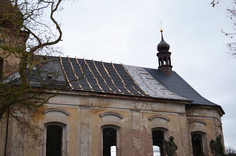 Kostel Neposkvrněného početí Panny Marie v Siřemi, leden 2019