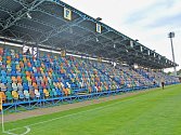 Tribuna na stadionu FK Chmel Blšany
