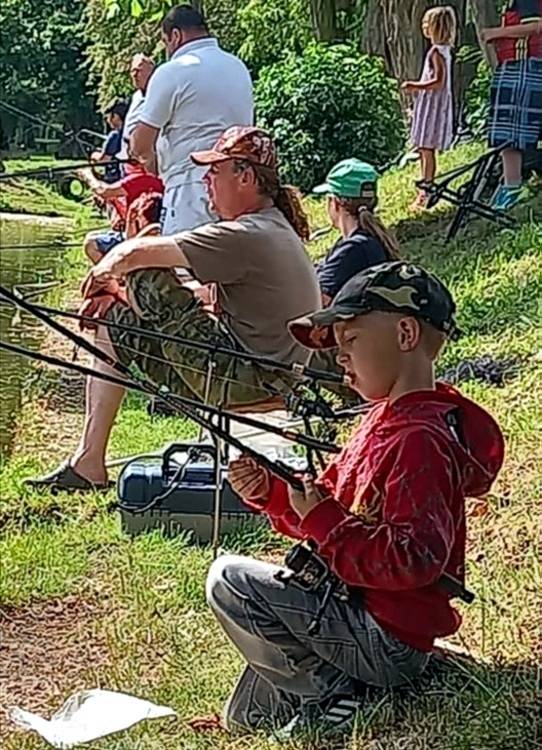 Rybářské závody v Podbořanech.