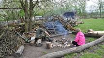 Unikátní archeologický skanzen v Březně u Loun je opět otevřený pro veřejnost.