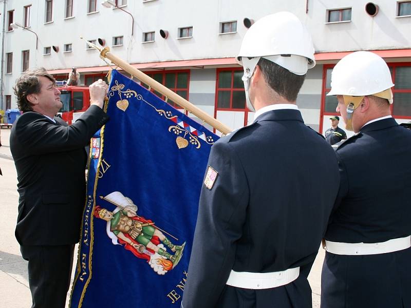 Slavnostní přísaha hasičů v Žatci.