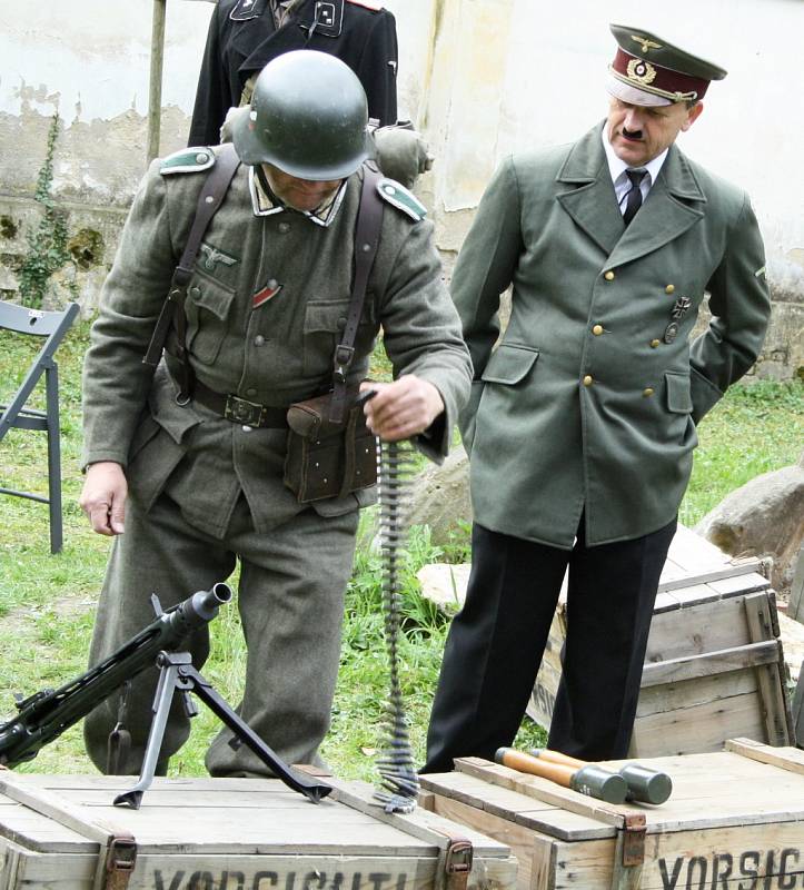 Žatecké muzeum připomnělo výročí osvobození ukázkou.