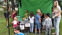 Dobré jídlo a pití přilákaly na festival v lounském pivovaru mnoho lidí.