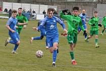 Louny doma na startu jara v severočeském derby přemohly Vilémov 2:0.