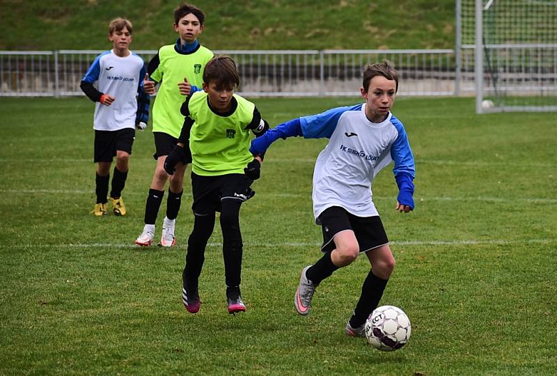 Derby Žatec - Žatec skončilo remízou. Více radosti měli na hřišti u Ohře hosté