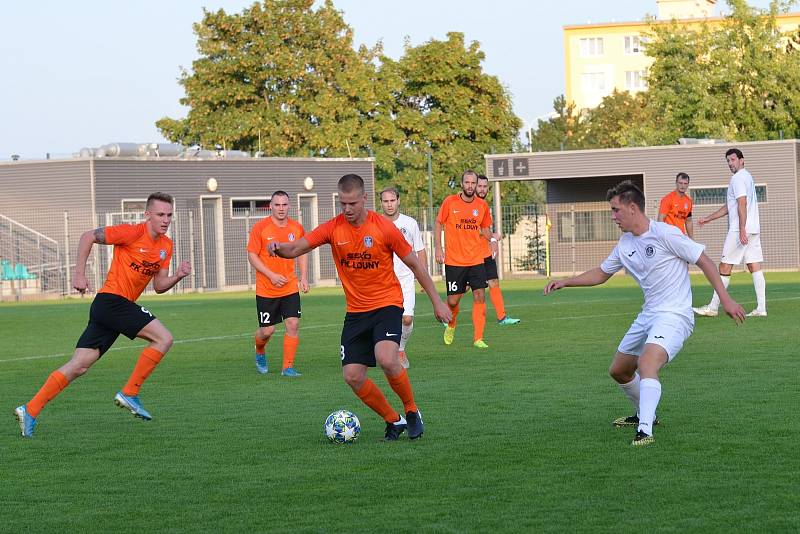 FC Chomutov - SEKO Louny 1:0 (Chomutov v bílém)