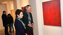 Galerie města Loun zahájila další výstavní sezónu. První byla středeční vernisáž výstavy Jaroslava Čásy Čistá radost.