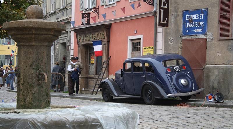 Francouzský štáb v těchto dnech v Žatci natáčí snímek Pytlík kuliček.