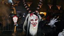 Krampus show v Žatci